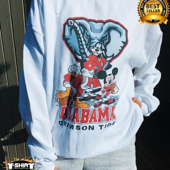 Vintage Alabama Crimson Tide Sweatshirt, Alabama Shirt, NCAA Alabama Shirt - Picture 1 of 2